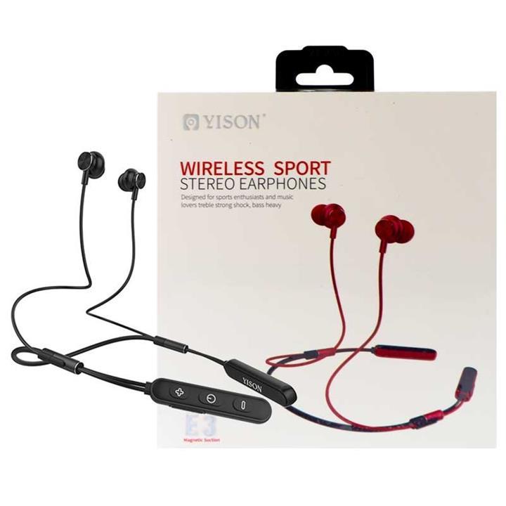 هندزفری بلوتوث گردنی مگنتی وایسون YISON E3 Stereo Earphones E3 Bluetooth Earphones